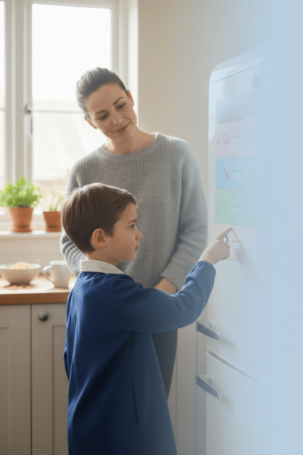 Printable routine chart preview for kids